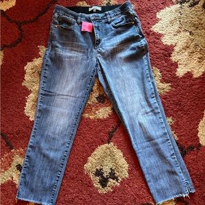 Wit & Wisdom Cropped Blue Jeans